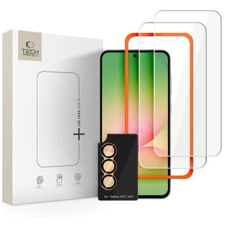 Tech-Protect Easy Set 3x ochranné sklo na Samsung Galaxy A37 5G 1