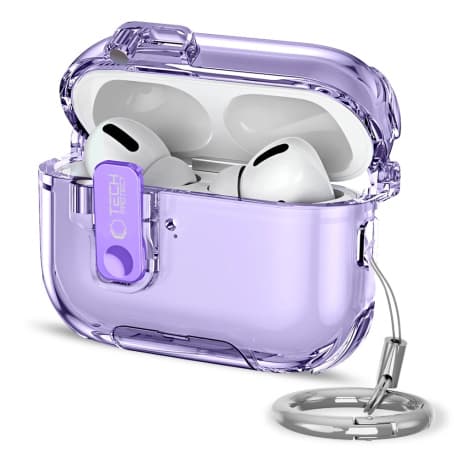 Tech-Protect Bounce Pro puzdro na Apple AirPods Pro 3, fialové