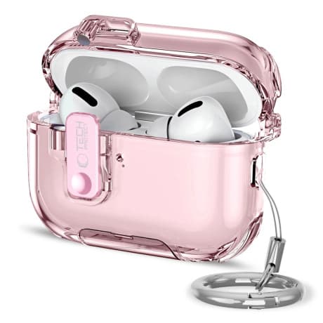 Tech-Protect Bounce Pro puzdro na Apple AirPods Pro 3, ružové 1