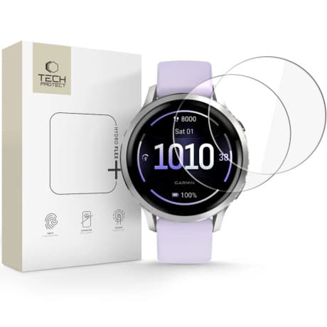 Tech-Protect Hydro Flex 2x ochranné sklo na Garmin Venu 4 (41mm) 1
