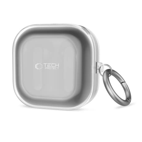 Tech-Protect FlexAir kryt na Samsung Galaxy Buds 4 / 4 Pro, priesvitný 1