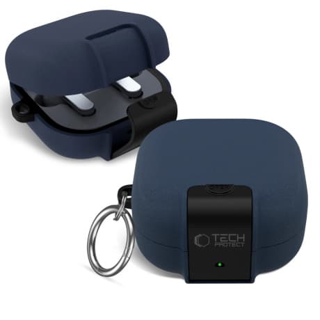 Tech-Protect Slim Hook puzdro na Samsung Galaxy Buds 4 / 4 Pro, modré