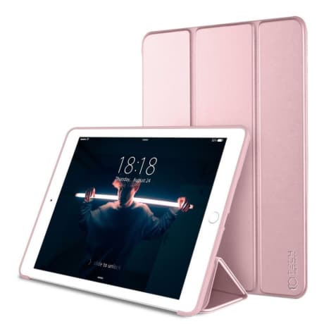 Tech-Protect Smartcase puzdro na iPad 9.7'' 2017 / 2018, ružovozlaté (TEC464646)