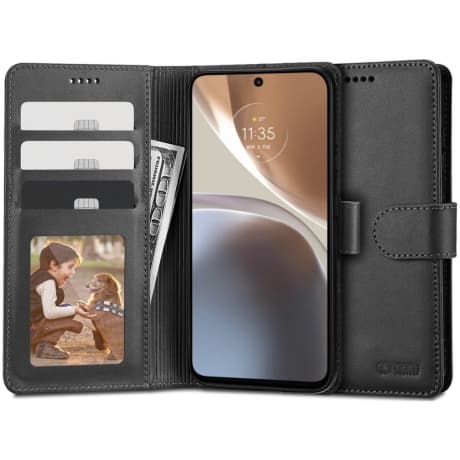 Tech-Protect Wallet knižkové puzdro na Motorola Moto G32, čierne