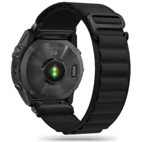 Tech-Protect Nylon remienok na Garmin Fenix 5x / 5x Plus / 6x / 6x Pro / 7x / 8 51mm, black 1