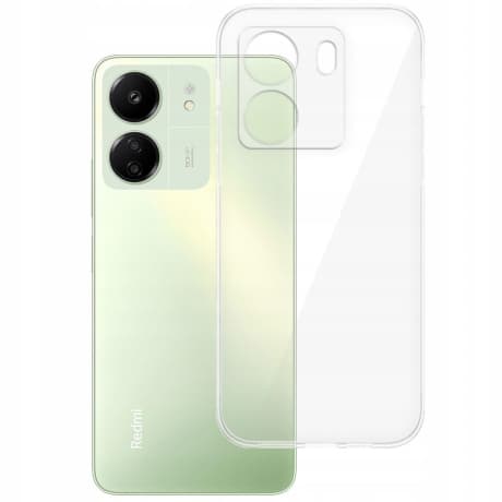 Tech-Protect FlexAir kryt na Xiaomi Redmi 13C / Poco C65, priesvitný 1
