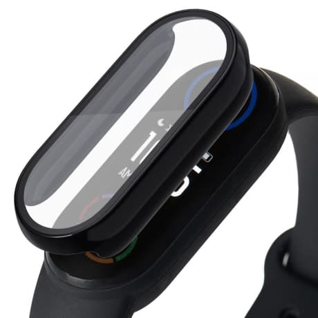 Tech-Protect Defense 360 puzdro s ochranným sklom na Xiaomi Mi Smart Band 7, čierne 1