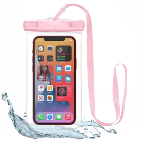 Tech-Protect Waterproof vodotesné puzdro na mobil 6.9'', ružové 1
