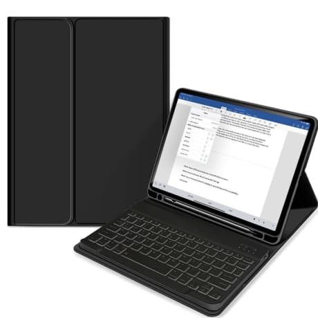 Tech-Protect SC Pen puzdro s klávesnicou na iPad 10.9'' 10gen 2022 / 11'' 11gen 2025, čierne (TEC927656)