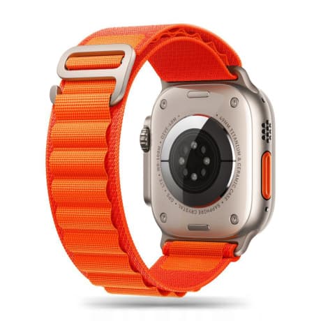 Tech-Protect Nylon Pro remienok na Apple Watch 44/45/46/49mm, orange 1