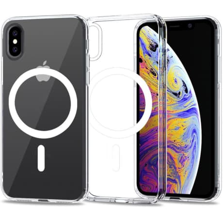 Tech-Protect Magmat MagSafe kryt na iPhone X / XS, priesvitný 1