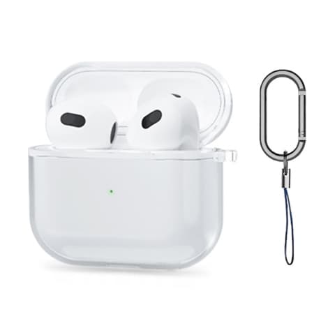 Tech-Protect FlexAir puzdro na Apple AirPods 3, priesvitné 1