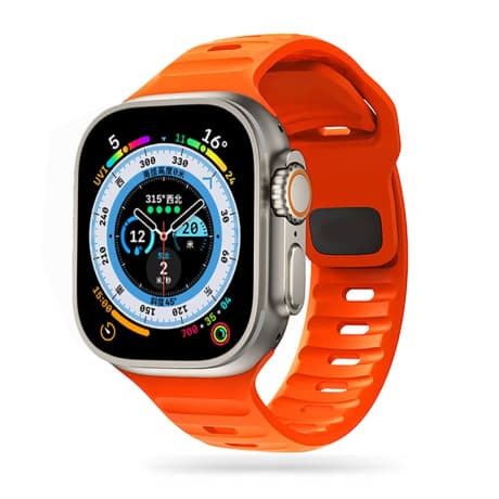 Tech-Protect Iconband Line remienok na Apple Watch 44/45/49mm, orange 1