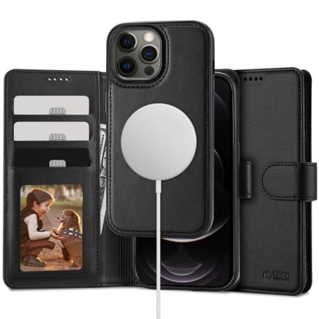 Tech-Protect Wallet MagSafe puzdro na iPhone 13, čierne 1