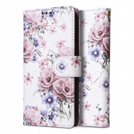 Tech-Protect Wallet knižkové puzdro na Xiaomi Redmi 12, blossom flower
