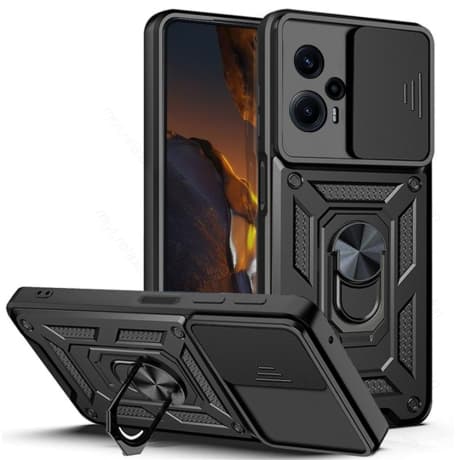 Tech-Protect Camshield kryt na Xiaomi Poco F5, čierny 1