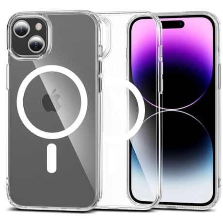 Tech-Protect Flexair MagSafe kryt na iPhone 15 Plus, priesvitný 1