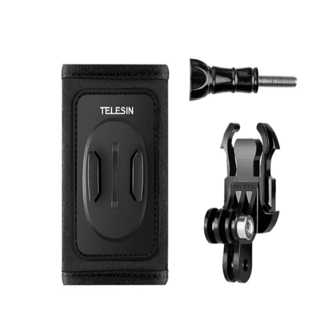 Telesin Backpack Strap držiak na batoh pre športové kamery, čierny (GP-BPM-003) 1