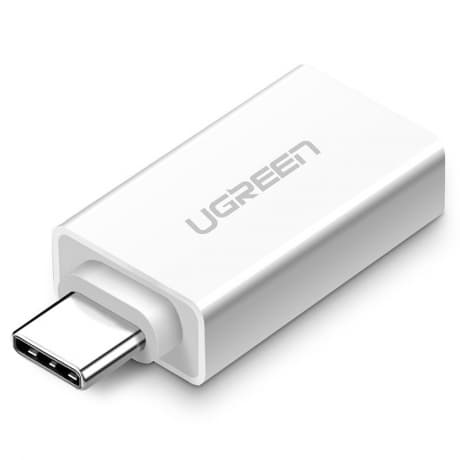 Ugreen OTG adaptér USB 3.0 / USB-C F/M, biely (30155) 1