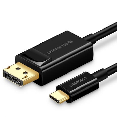 Ugreen MM139 kábel USB-C / DisplayPort 4K 1.5m, čierny (MM139) 1