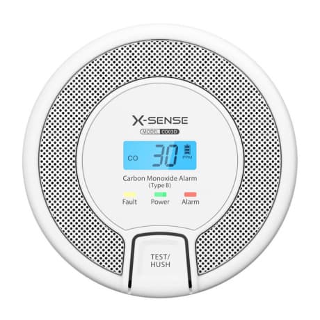 X-Sense CO03D detektor oxidu uhoľnatého, biely (CO03D) 1