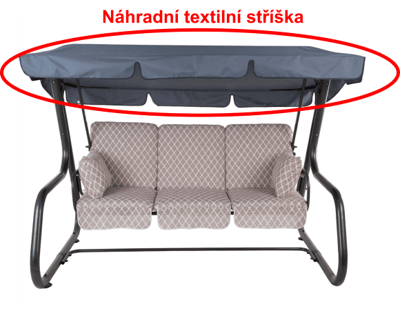 strieška k hojdačke RIMINI Dajar