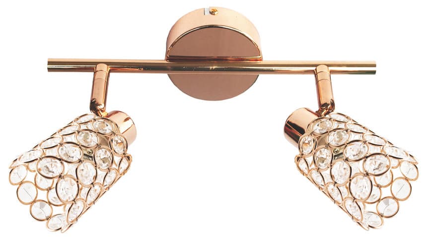 Nástenná lampa 2xG9 mosadz YORK 1