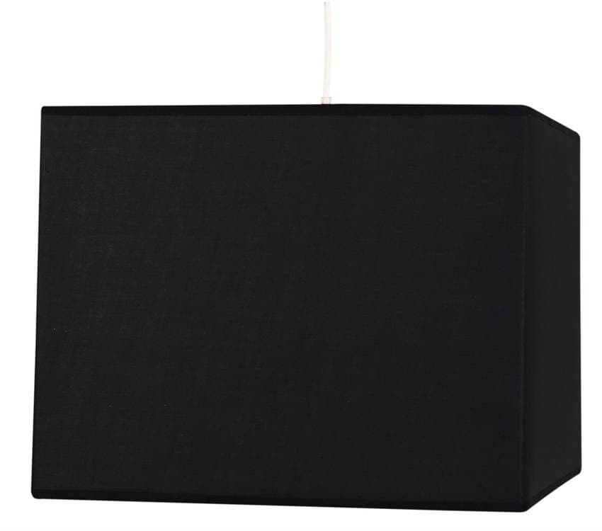 Stropné závesné svietidlo 1X60W E27 čierne BASIC 1