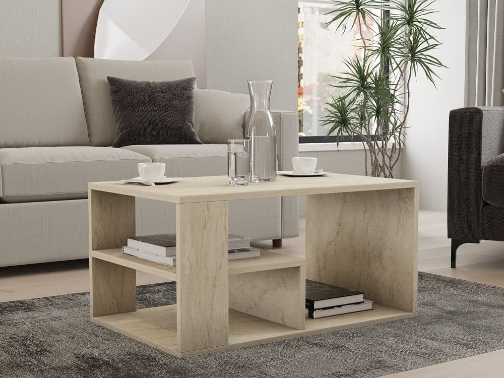 Konferenčný stolík Eros - Travertine