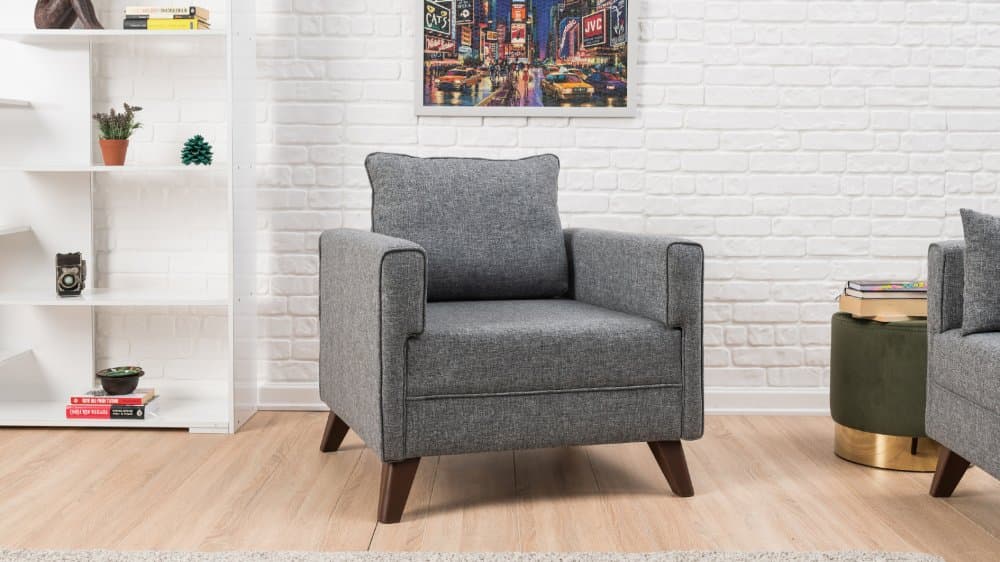 Kreslo / Jednomiestna pohovka Bella Armchair - Gey 1