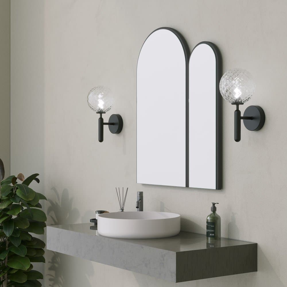 Dekoratívne zrkadlo Classe Mirror - Black
