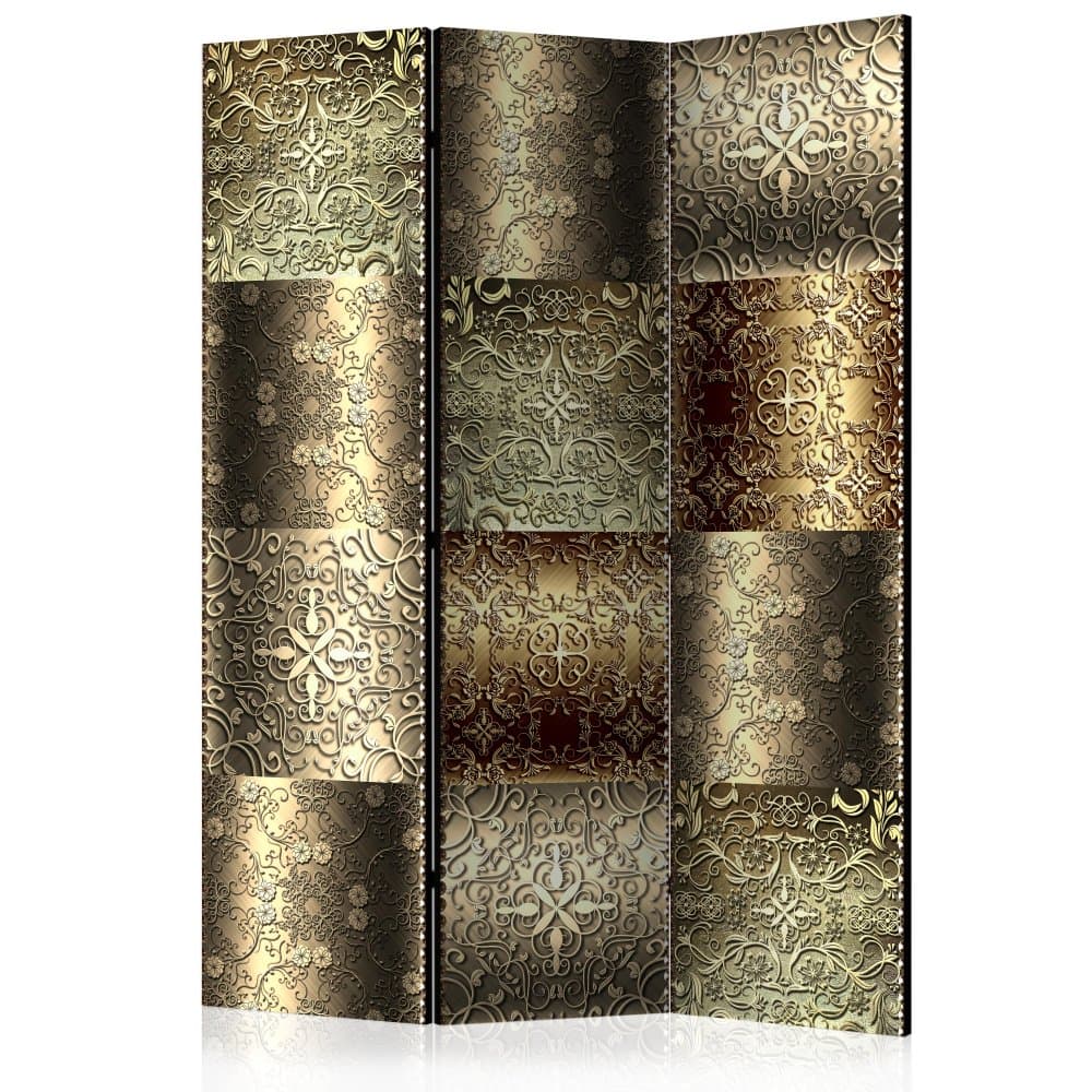 Paraván Metal Plates Dekorhome 1
