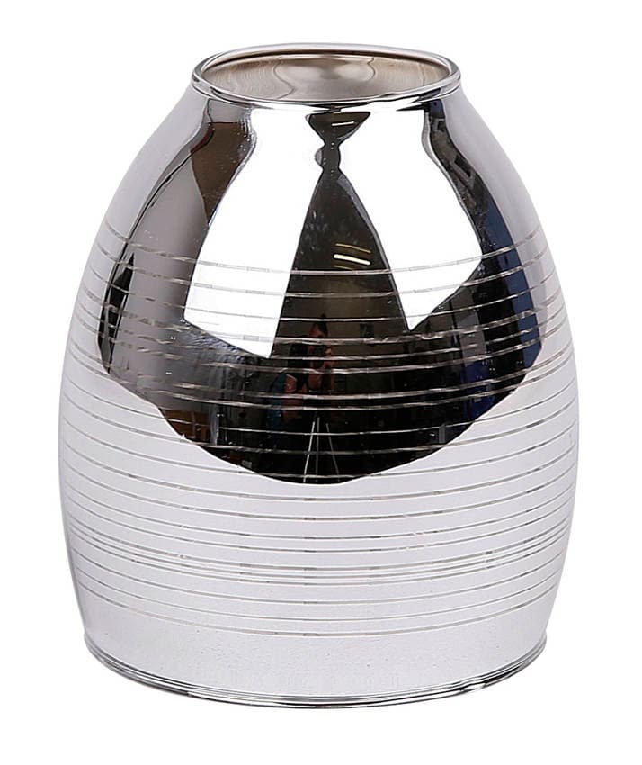 Zrkadlové lakované sklenené tienidlo E14 pre lampy Milton 1