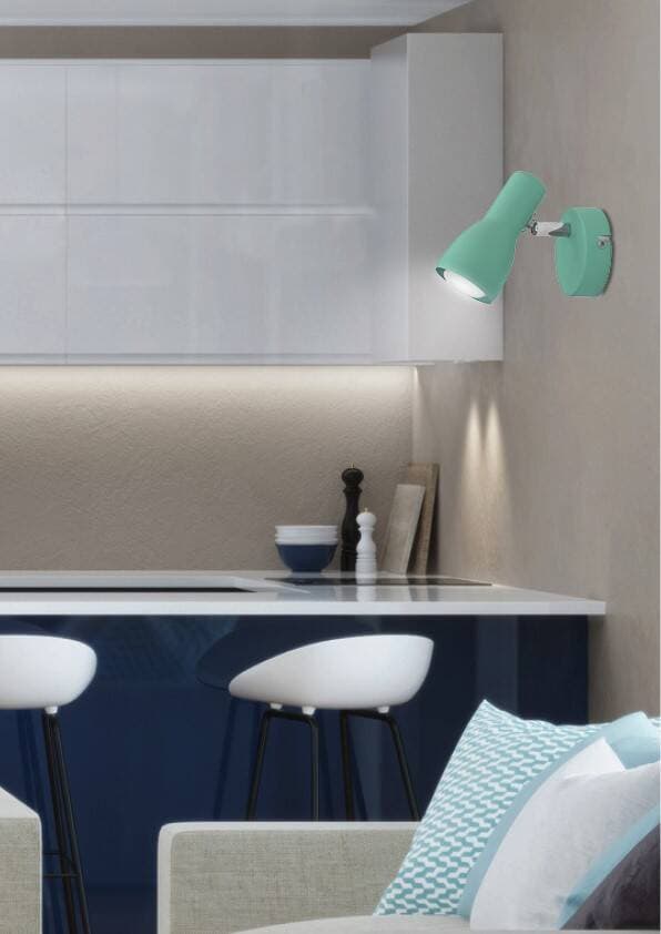 Nástenná lampa 1X40W E14 mätová PICARDO 1