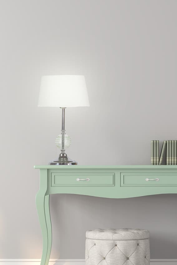 Svetlozelená pracovná lampa Fero 1