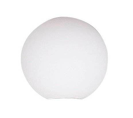 Sklenené tienidlo na lampu biele guľové G9 12cm pre lampy Kama / Mati
