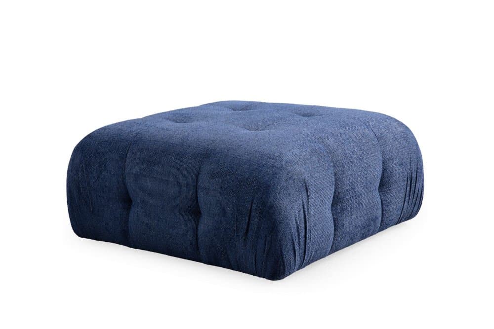 Taburetka Amaris Pouffe - Navy Blue