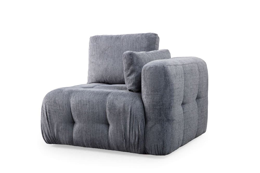 Kreslo / Jednomiestna pohovka Amaris 1R - Grey
