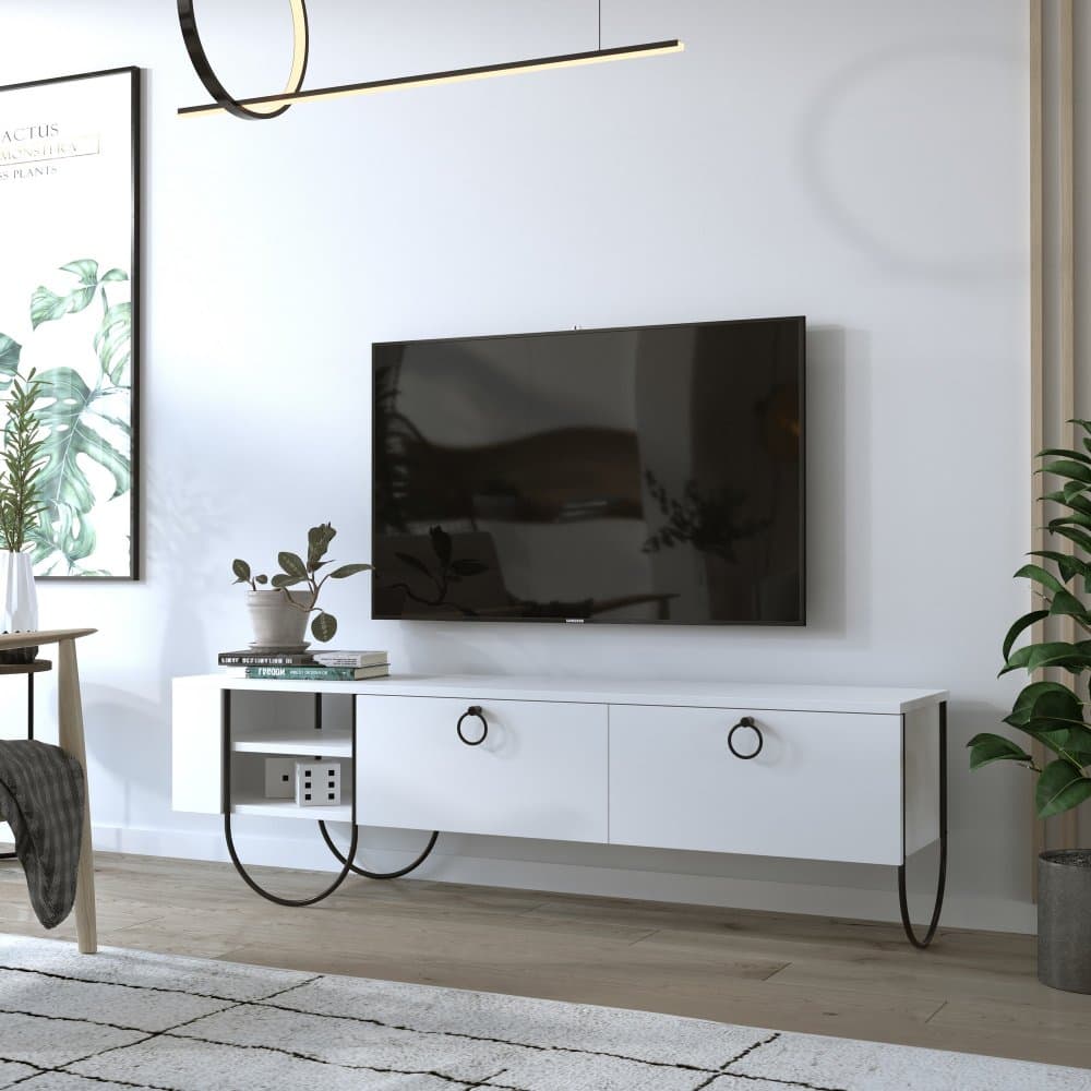 TV stolík Norfolk Tv Stand - White 1
