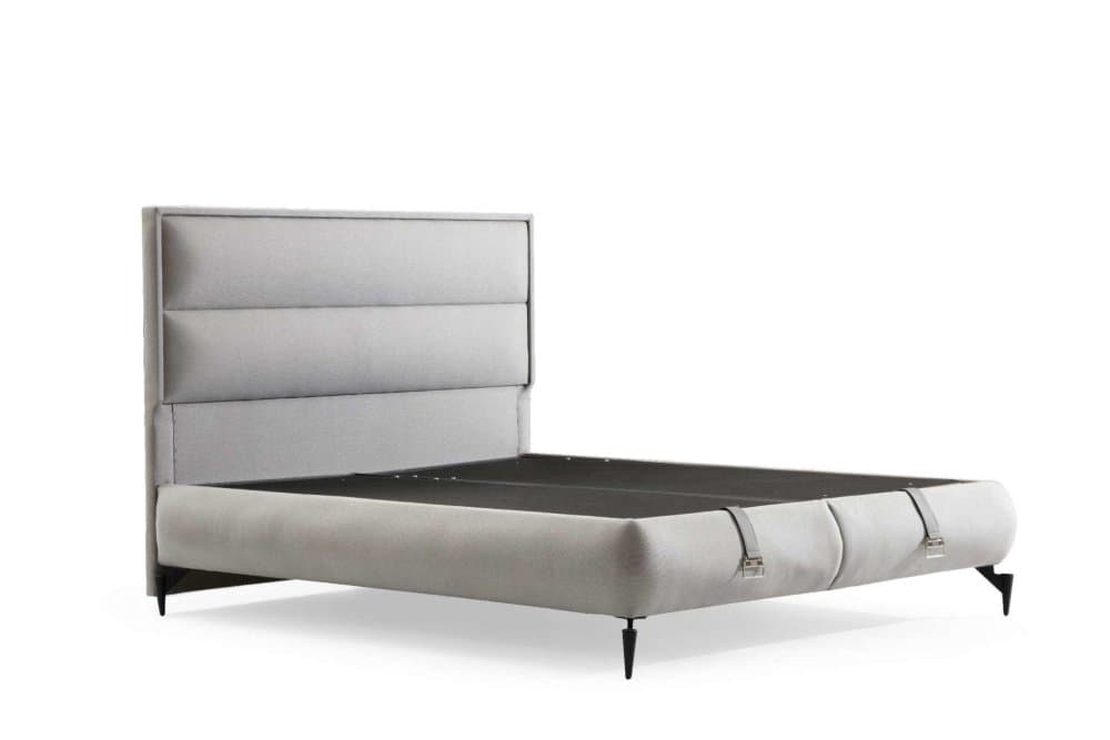 Rám jednolôžkovej postele s čelom Fresh 90 x 190 - Grey