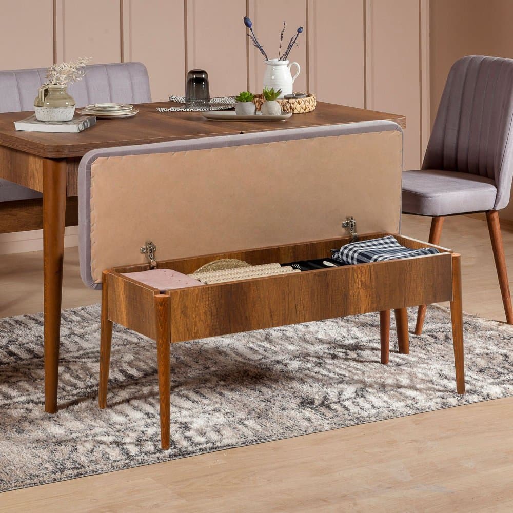 Lavica Vina Bench Soho, Walnut 1