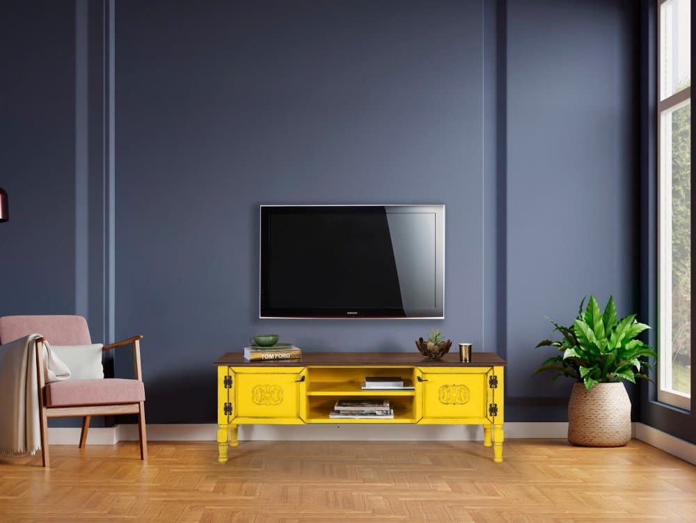 TV skrinka / Obývacia stena Ada TV - Yellow