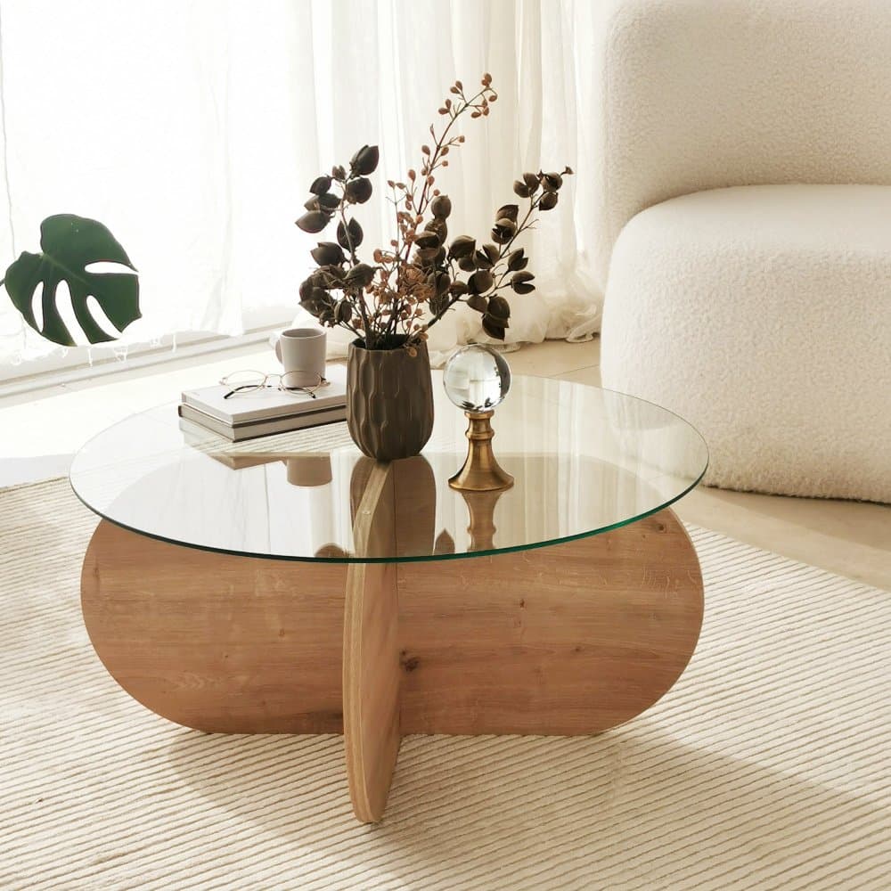 Konferenčný stolík Bubble - Sapphire Oak 1