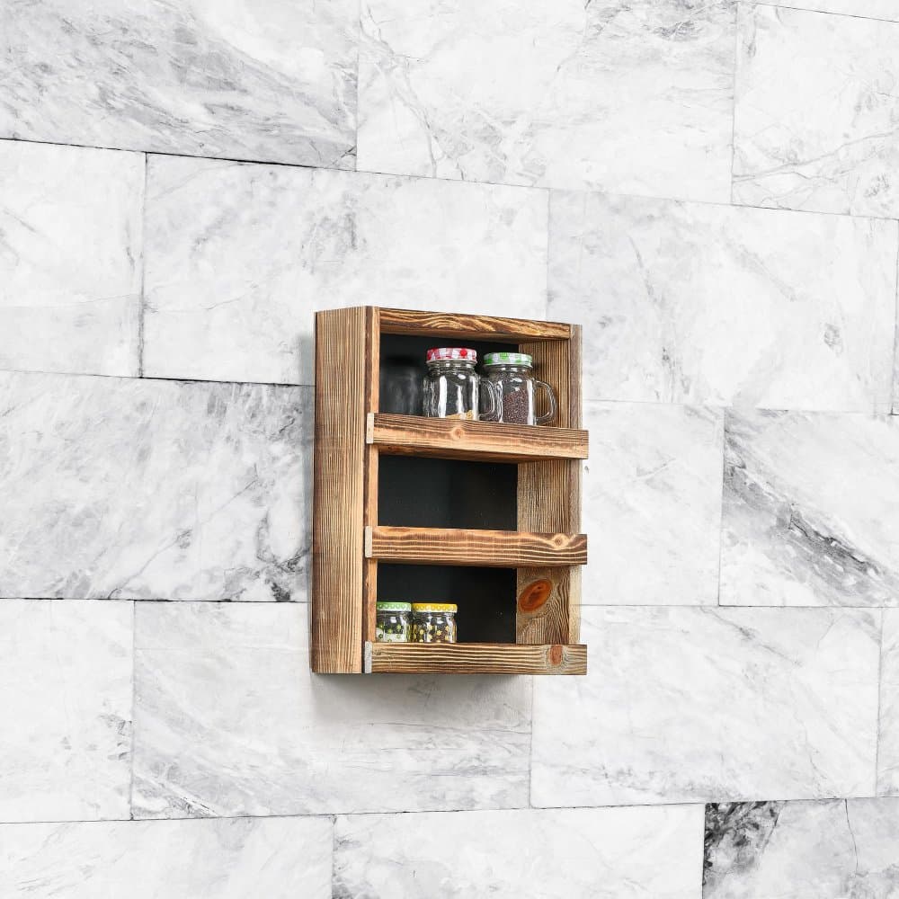 Wooden Shelf Three Layer Shelf 1