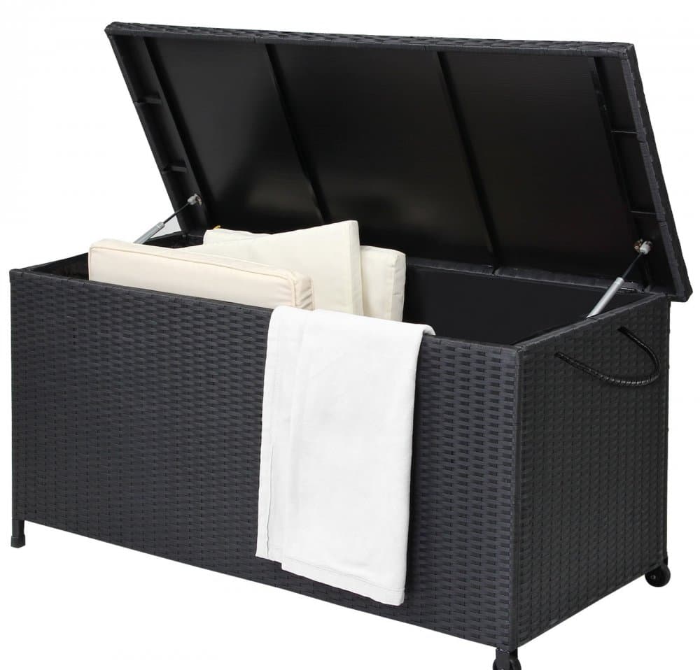 Záhradný úložný box D2318 čierna Dekorhome 1