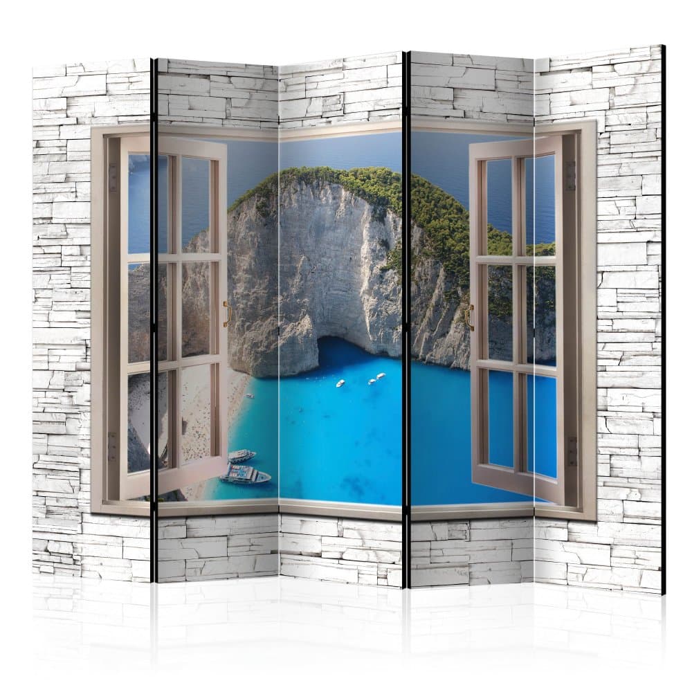 Paraván Azure Paradise II Dekorhome 1