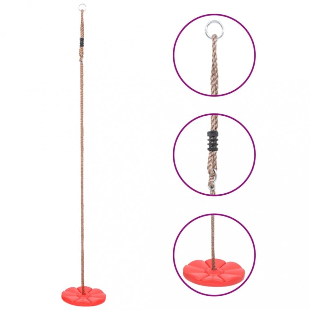 Detská hojdačka tanier 200 cm Dekorhome 1