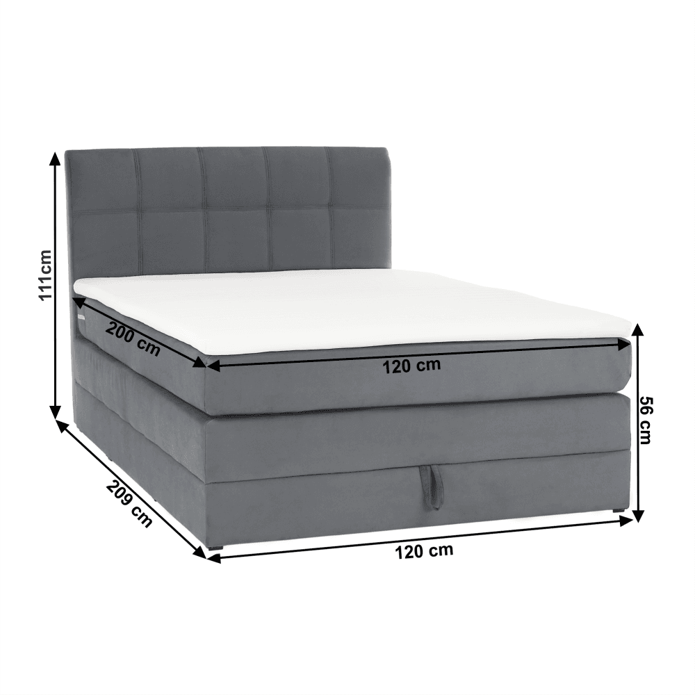 Boxspringová postel ROSLIN 2 Tempo Kondela 1