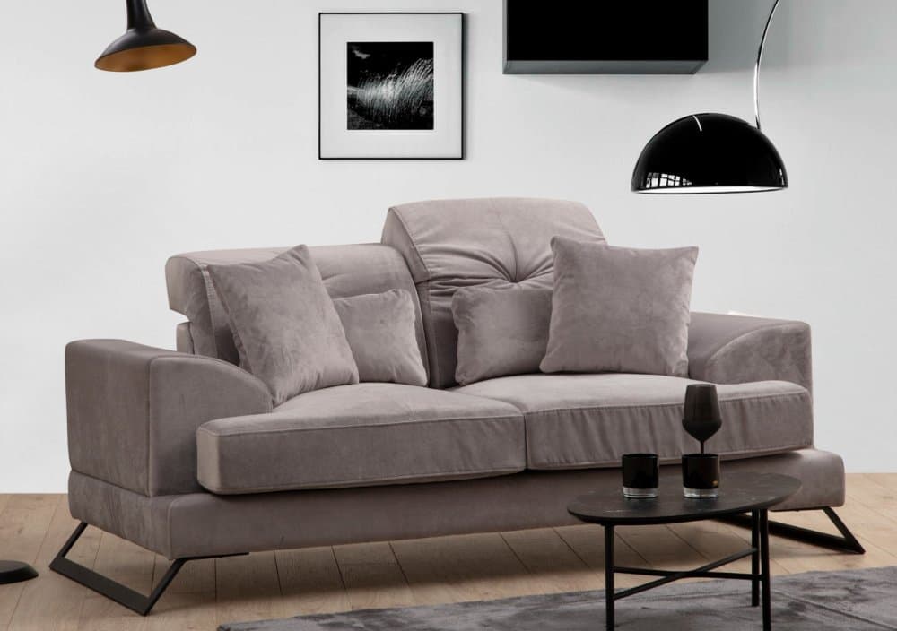 Dvojmiestna pohovka Frido - Light Grey