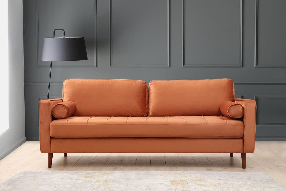 Trojmiestna pohovka Rome - Orange 1